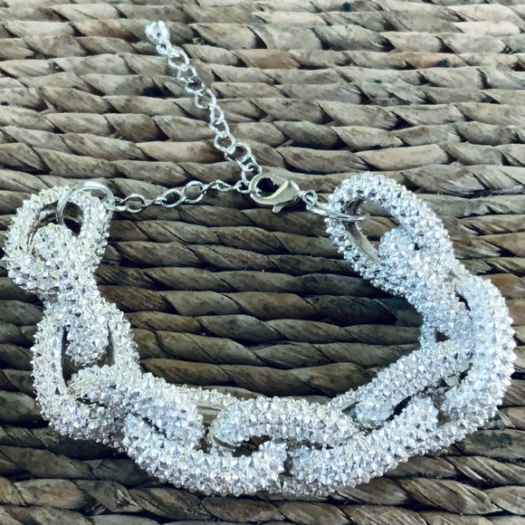 BOLD STUNNING SILVER CHAIN BRACELET -NORDSTROM /SEQUIN VINTAGE $85 RETAIL ⭐️NWOT - Picture 7 of 9